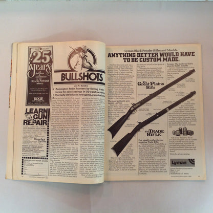 Vintage Sep 1980 Shooting Times Magazine Remington's New M788 In .243 CF Rifles Special Hunting-Ammo Report Weatherby's First Pistol