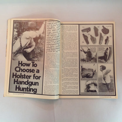 Vintage Sep 1980 Shooting Times Magazine Remington's New M788 In .243 CF Rifles Special Hunting-Ammo Report Weatherby's First Pistol