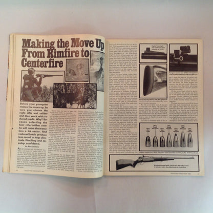 Vintage Sep 1980 Shooting Times Magazine Remington's New M788 In .243 CF Rifles Special Hunting-Ammo Report Weatherby's First Pistol