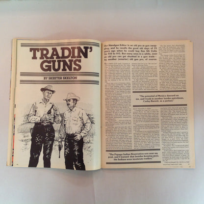 Vintage Sep 1980 Shooting Times Magazine Remington's New M788 In .243 CF Rifles Special Hunting-Ammo Report Weatherby's First Pistol