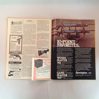 Vintage Sep 1980 Shooting Times Magazine Remington's New M788 In .243 CF Rifles Special Hunting-Ammo Report Weatherby's First Pistol