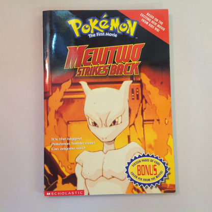 Vintage 1999 Trade Paperback Pokemon: The First Movie: Mewtwo Strikes Back First Edition