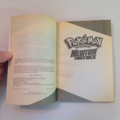 Vintage 1999 Trade Paperback Pokemon: The First Movie: Mewtwo Strikes Back First Edition