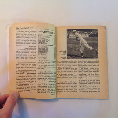 Vintage May 1979 Baseball Digest Magazine Jack Clark: A Giant with a Big Future