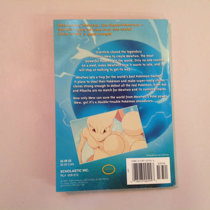 Vintage 1999 Trade Paperback Pokemon: The First Movie: Mewtwo Strikes Back First Edition
