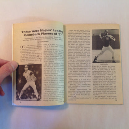 Vintage Nov 1987 Baseball Digest Magazine The Blue Jays' George Bell American League MVP Candidate