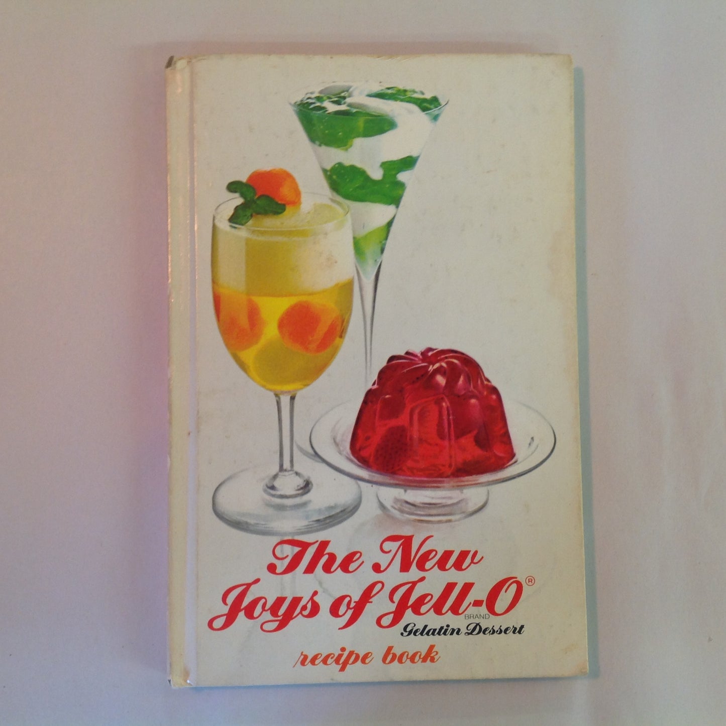 Vintage 1975 Hardcover Cookbook The New Joys of Jell-O Gelatin Dessert Recipe Book