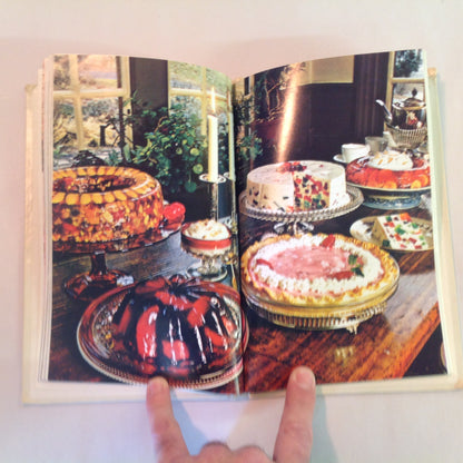 Vintage 1975 Hardcover Cookbook The New Joys of Jell-O Gelatin Dessert Recipe Book