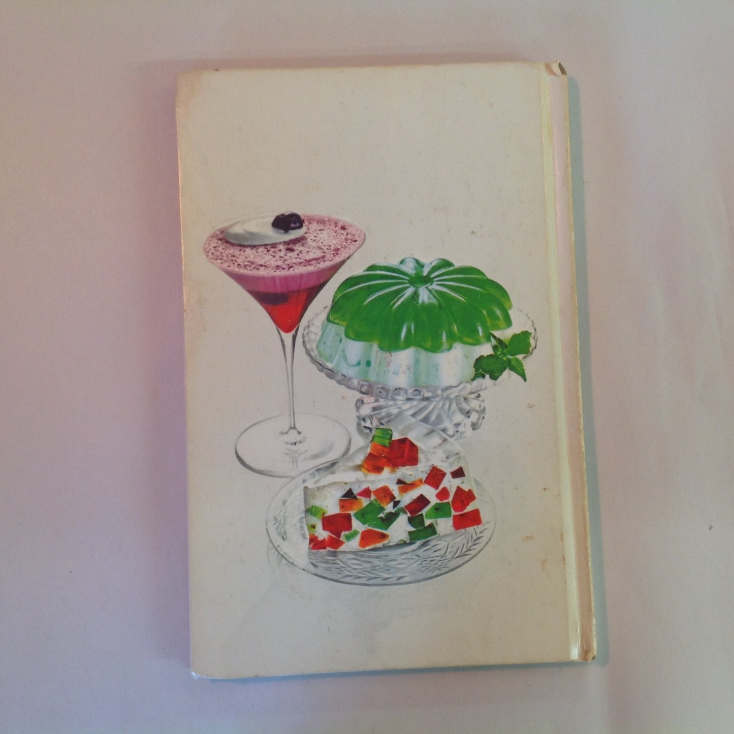 Vintage 1975 Hardcover Cookbook The New Joys of Jell-O Gelatin Dessert Recipe Book