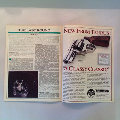Vintage Jan 1993 Shooting Times Magazine .357 Fire and Fury '93 Preview Fine-Tune Ruger Revolver