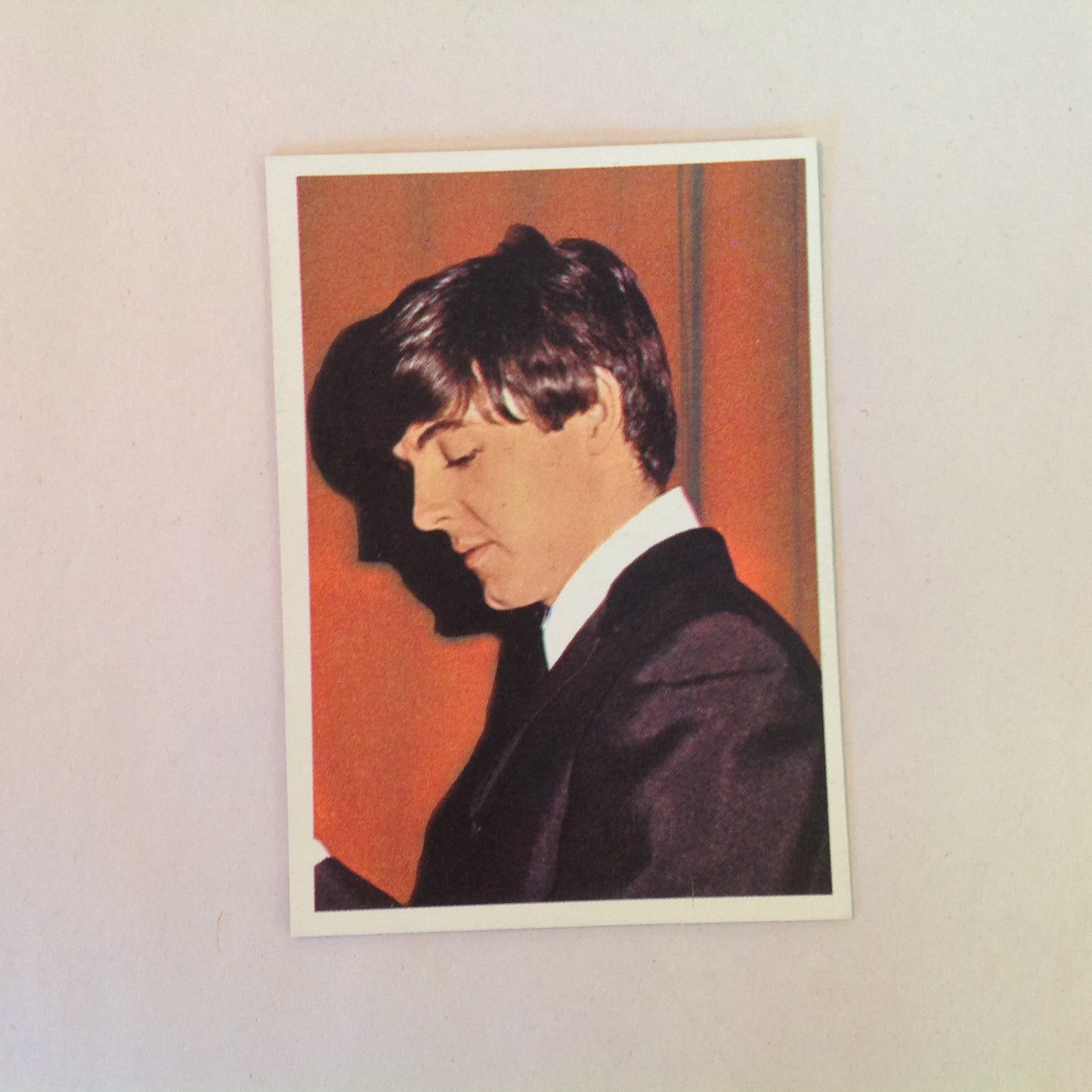 Vintage 1964 Topps Beatles Diary Cards No. 30A Paul McCartney Pay Day From John