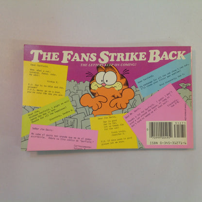 Vintage 1984 Trade Paperback Garfield Tips the Scales: His Eighth Book Jim Davis First Edition