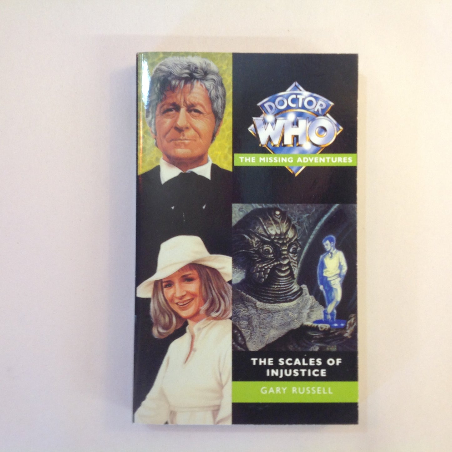 Vintage 1996 Mass Market Paperback Doctor Who: The Missing Adventures: The Scales of Injustice Gary Russell First Edition