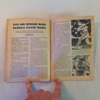 Vintage Nov 1981 Baseball Digest Magazine Pete Rose Keeps on Ticking