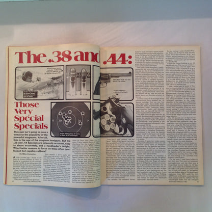 Vintage Jul 1982 Shooting Times Magazine Battle For Top Velocity .223 Vs .22-250 Serial Number Know-How Handgun Bonus .38 & .44