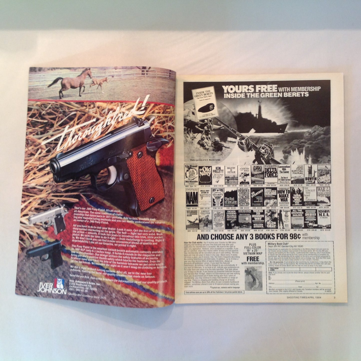 Vintage Apr 1984 Shooting Times Magazine New Winchester Featherweight Short Action M70 Special Varminting Section