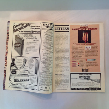 Vintage Apr 1984 Shooting Times Magazine New Winchester Featherweight Short Action M70 Special Varminting Section