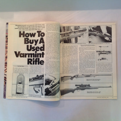 Vintage Apr 1984 Shooting Times Magazine New Winchester Featherweight Short Action M70 Special Varminting Section