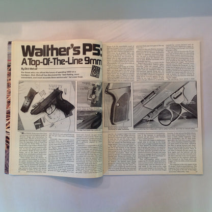 Vintage Apr 1984 Shooting Times Magazine New Winchester Featherweight Short Action M70 Special Varminting Section