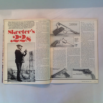 Vintage Apr 1984 Shooting Times Magazine New Winchester Featherweight Short Action M70 Special Varminting Section