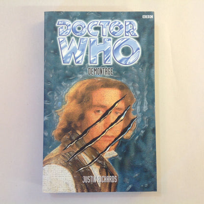 Vintage 1999 Mass Market Paperback Doctor Who: Demontage Justin Richards First Edition