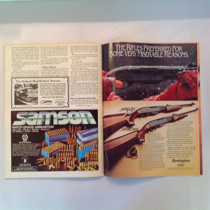 Vintage Apr 1984 Shooting Times Magazine New Winchester Featherweight Short Action M70 Special Varminting Section