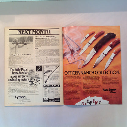 Vintage Apr 1984 Shooting Times Magazine New Winchester Featherweight Short Action M70 Special Varminting Section