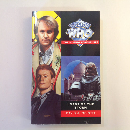 Vintage 1995 Mass Market Paperback Doctor Who: The Missing Adventures: Lords of the Storm David A. McIntee First Edition