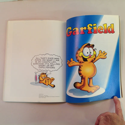 Vintage 1984 Trade Paperback Garfield: His 9 Lives Jim Davis First Edition Illustrated Short Stories