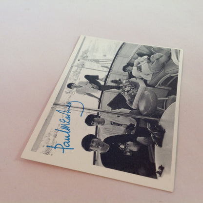 Vintage 1964 Topps Beatles Cards 3rd Series B&W Card No. 117 Beatles Onboard Ship