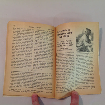 Vintage Dec 1972 Baseball Digest Magazine Dick Allen: 1972 Player of the Year