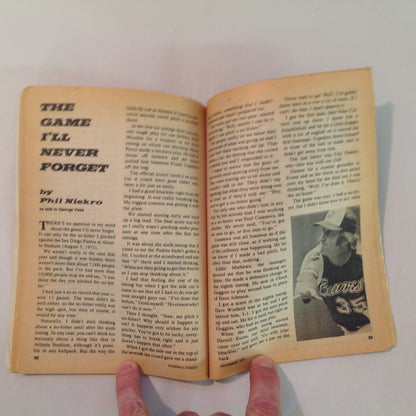 Vintage Nov 1975 Baseball Digest Magazine Boston's Fred Lynn: Rookie of the Year