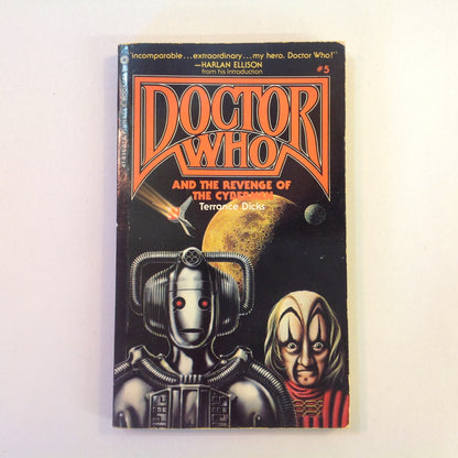 Vintage 1981 Mass Market Paperback Doctor Who #5: Doctor Who and the Revenge of the Cybermen
