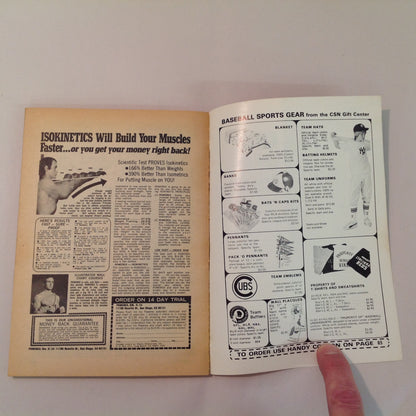Vintage Jun 1976 Baseball Digest Magazine Cleveland's Rick Manning