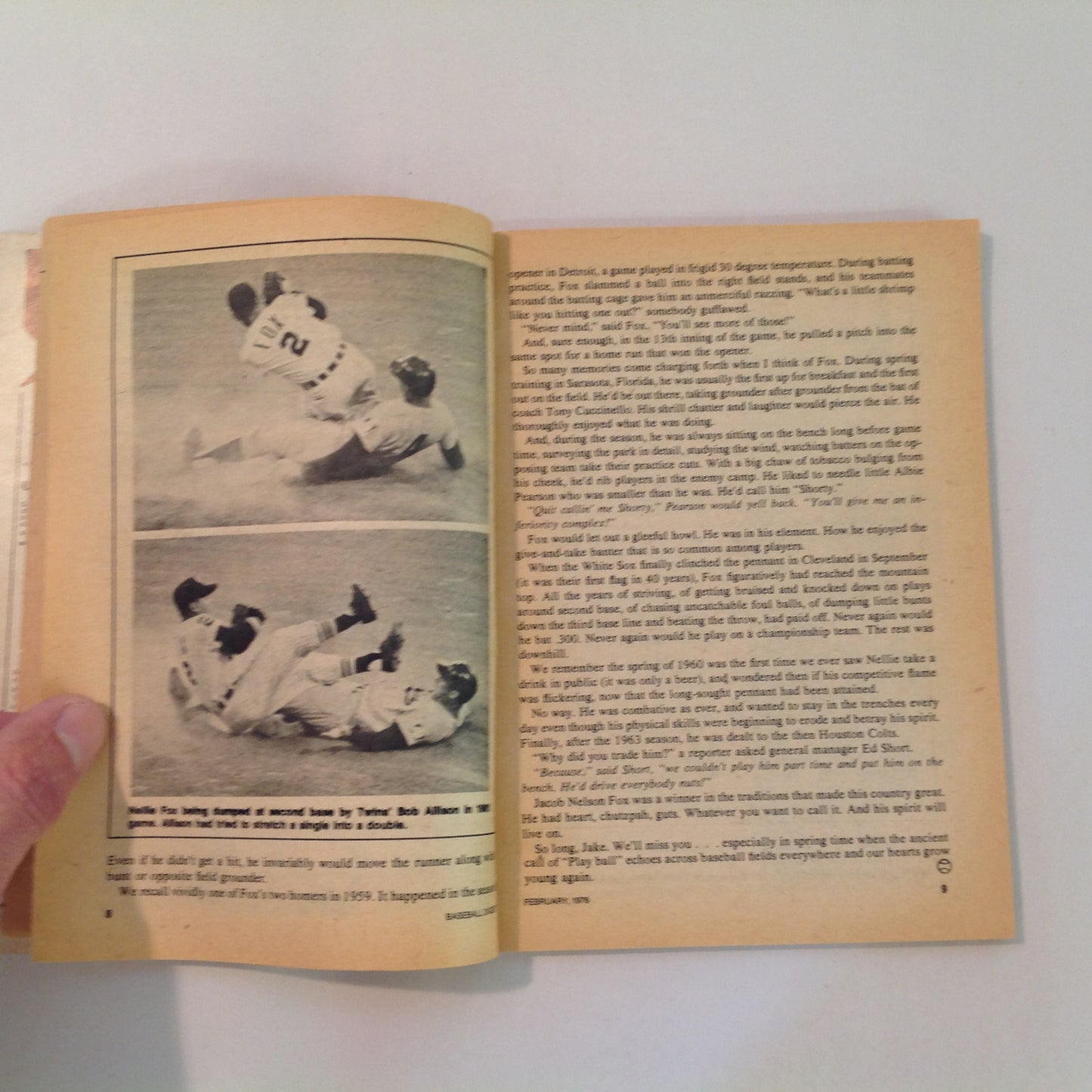 Vintage Feb 1976 Baseball Digest Magazine Exclusive! Pitchers' ERA Vs Opposing Clubs