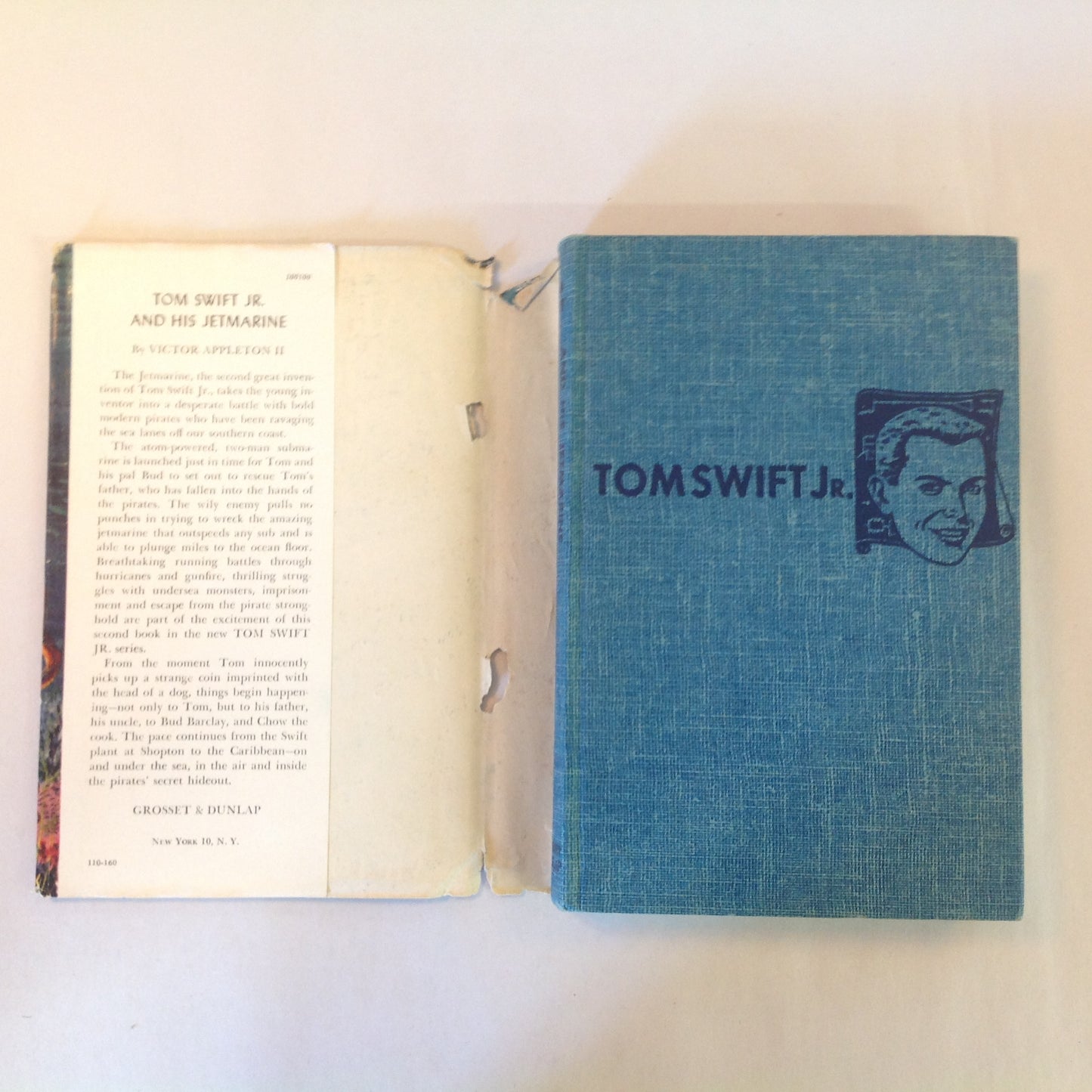 Vintage 1954 Hardcover Tom Swift and His Jetmarine Victor Appleton II
