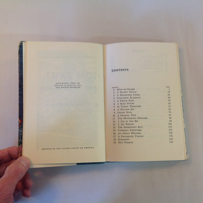Vintage 1954 Hardcover Tom Swift and His Jetmarine Victor Appleton II