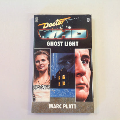 Vintage 1990 Mass Market Paperback Doctor Who: Ghost Light Marc Platt First
