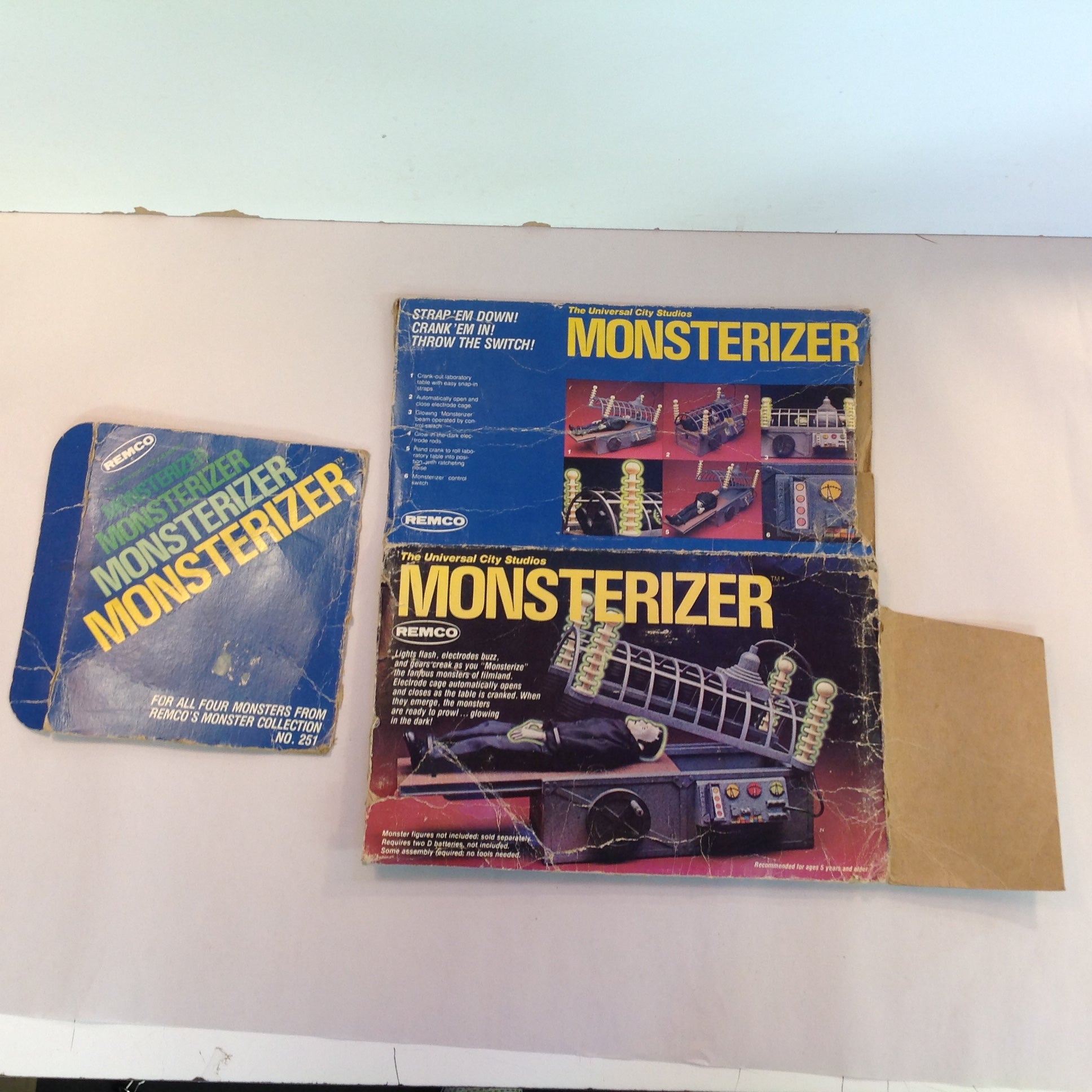 monsterizer Vintage 1980 REMCO Universal City Studios Monsterizer with Box and Fra – Time Warp, LLC