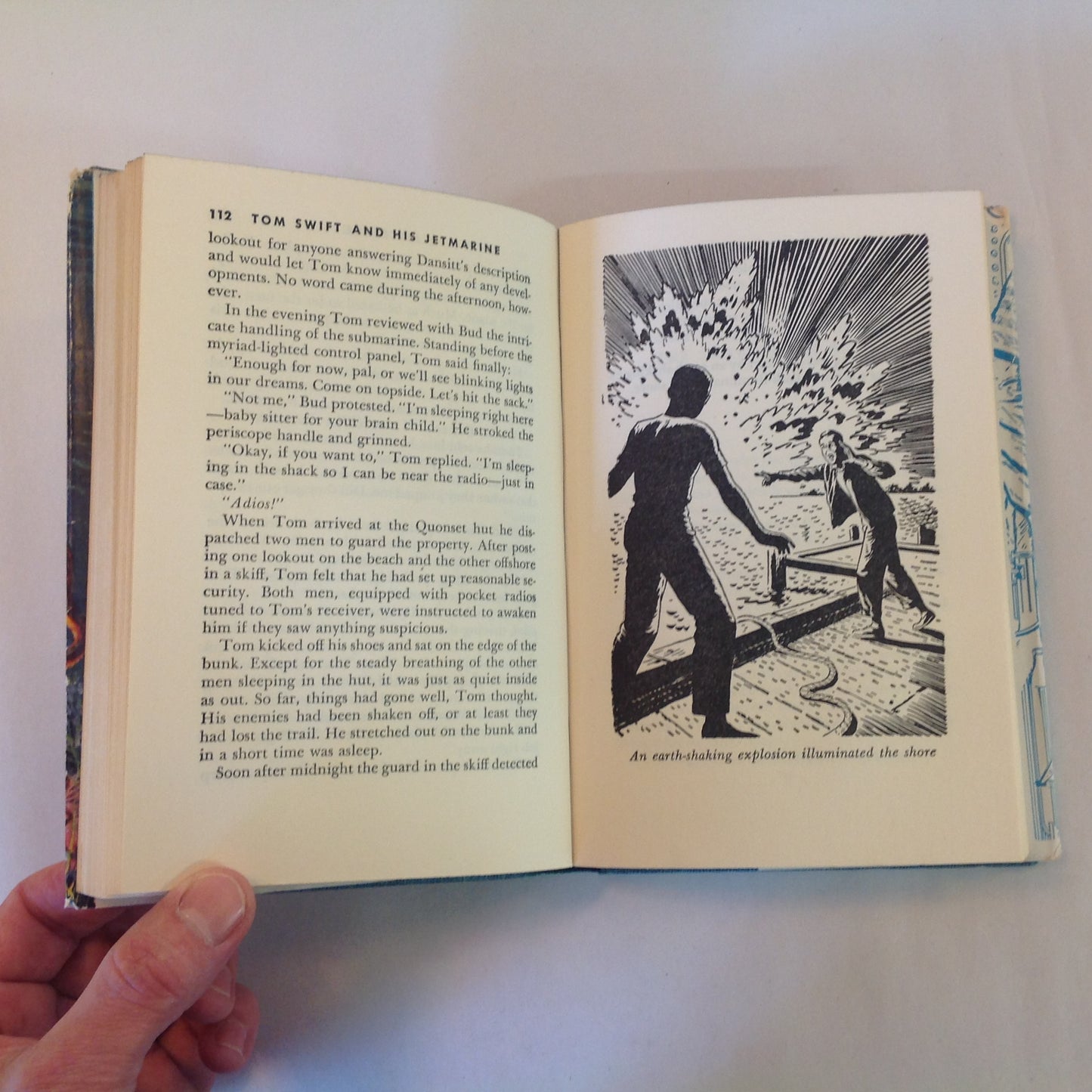 Vintage 1954 Hardcover Tom Swift and His Jetmarine Victor Appleton II