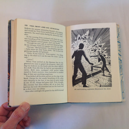 Vintage 1954 Hardcover Tom Swift and His Jetmarine Victor Appleton II