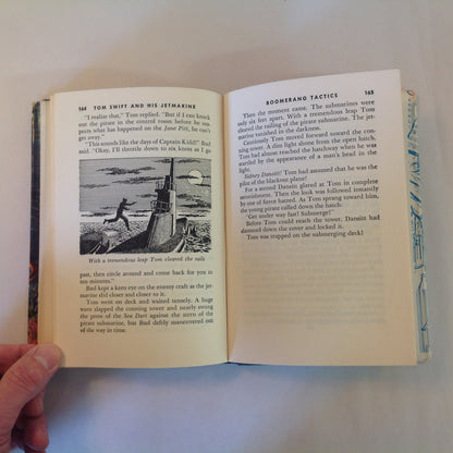 Vintage 1954 Hardcover Tom Swift and His Jetmarine Victor Appleton II