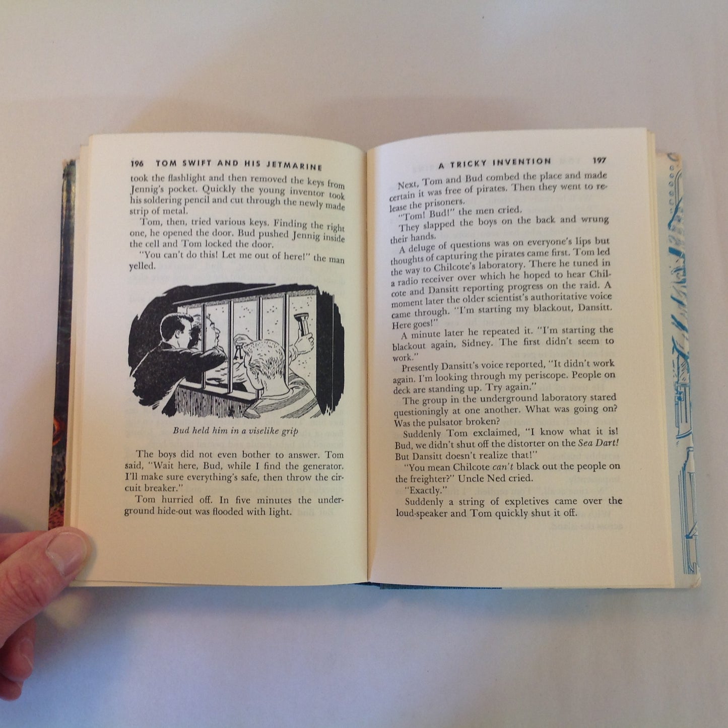Vintage 1954 Hardcover Tom Swift and His Jetmarine Victor Appleton II