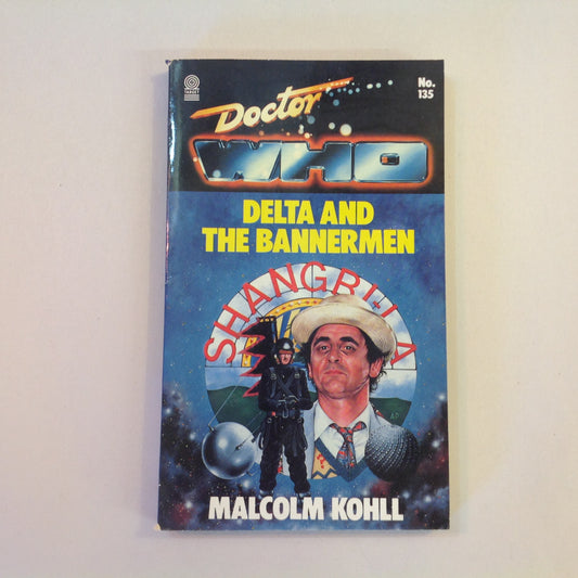 Vintage 1989 Mass Market Paperback Doctor Who: Delta and the Bannermen Malcolm Kohll