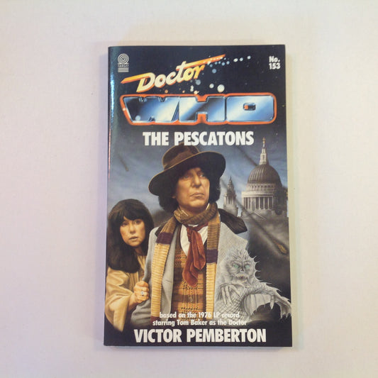 Vintage 1991 Mass Market Paperback Doctor Who: The Pescatons Victor Pemberton