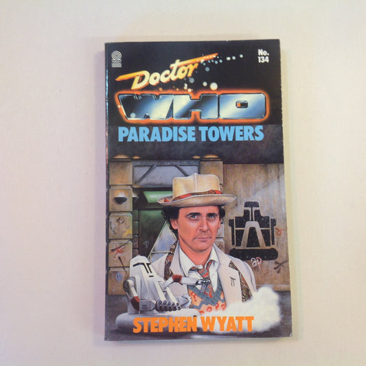 Vintage 1988 Mass Market Paperback Doctor Who: Paradise Towers Stephen Wyatt First