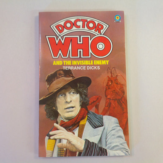 Vintage 1984 Mass Market Paperback Doctor Who and the Invisible Enemy Terrance Dicks