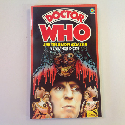 Vintage 1982 Mass Market Paperback Doctor Who and the Deadly Assassin Terrance Dicks