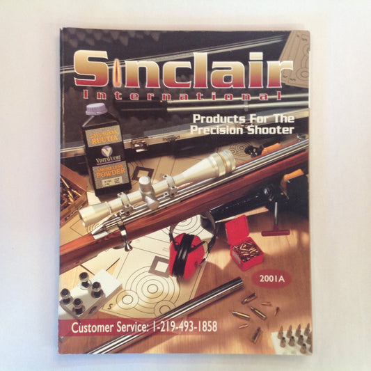 Vintage 2001 Sinclair International Products for the Precision Shooter 2001A Catalog