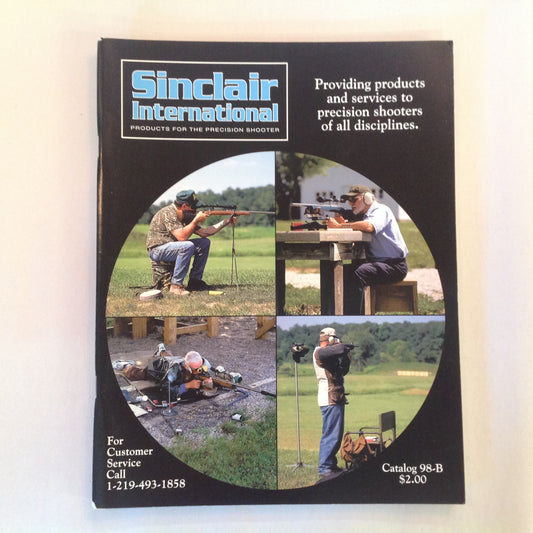 Vintage 1998 Sinclair International Products for the Precision Shooter Catalog 98-B